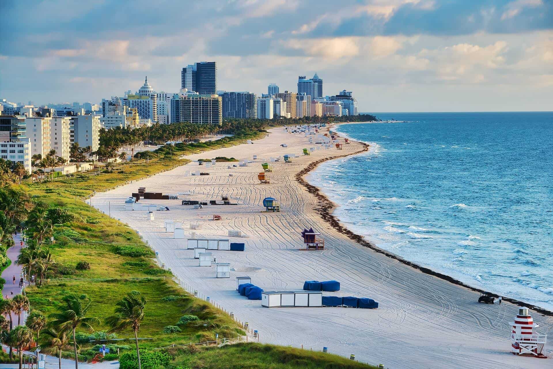 En strand i Florida