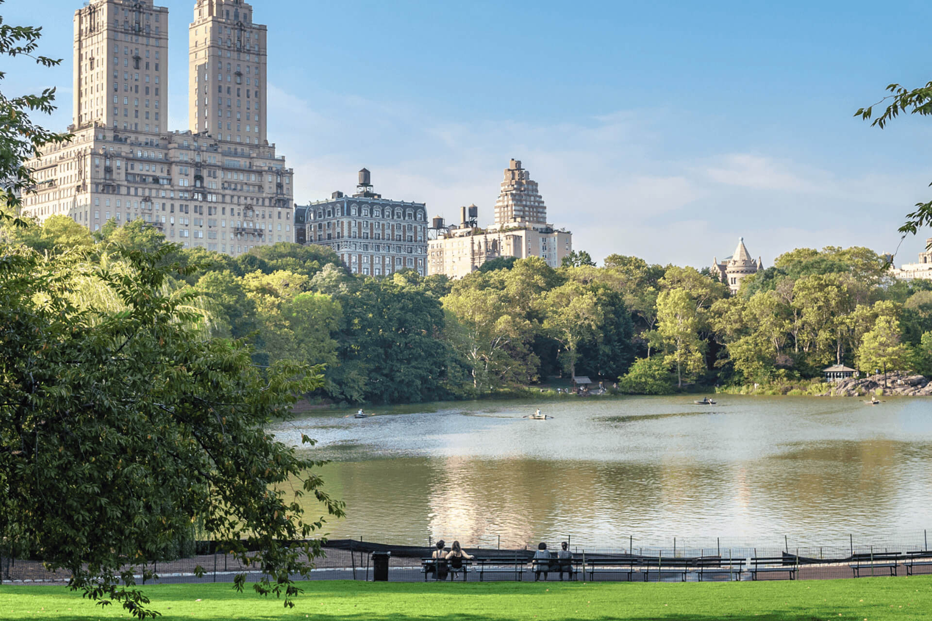 New York stads- och naturlandskap.