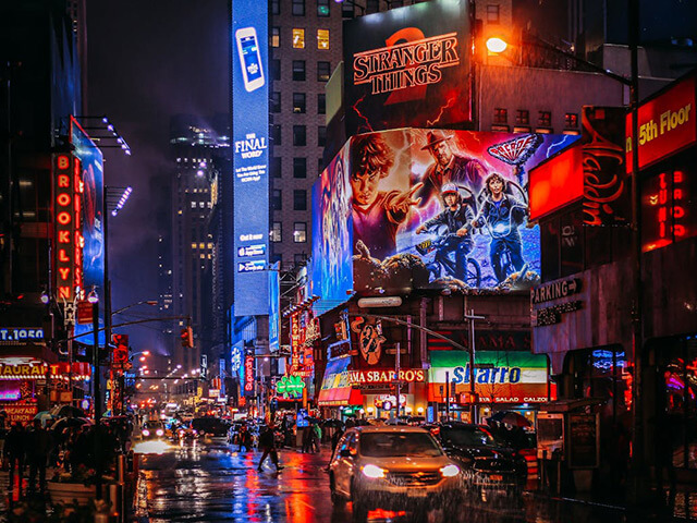 Broadway i New york.