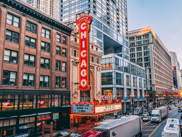 Chicago Teater i Chicago.