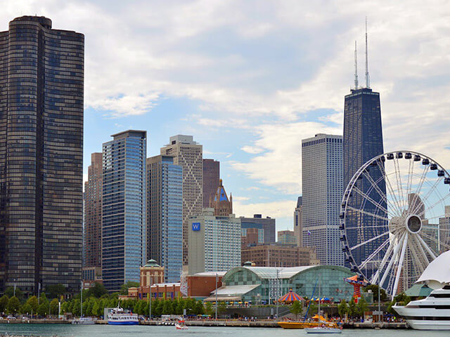 Navy-pier-chicago Navy Pier i Chicago.