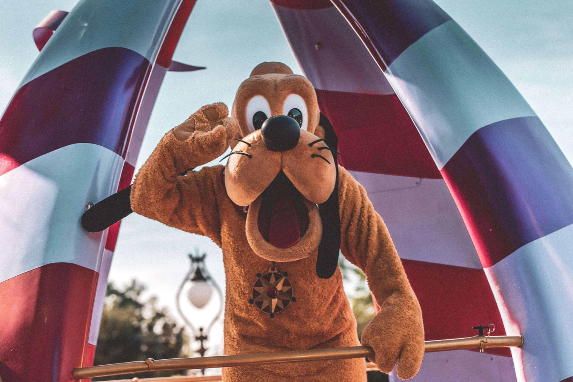 Pluto på Universal Studios Orlando.
