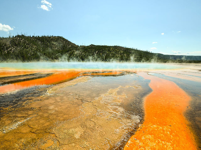 Yellowstone-nationalpark Yellowstone nationalpark