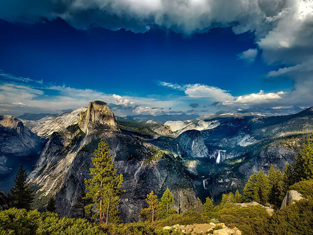 Yosemite-kalifornien Yosemite nationalpark.
